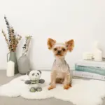 パンダさんギンガムチェックリボンぬいぐるみ - Image 3