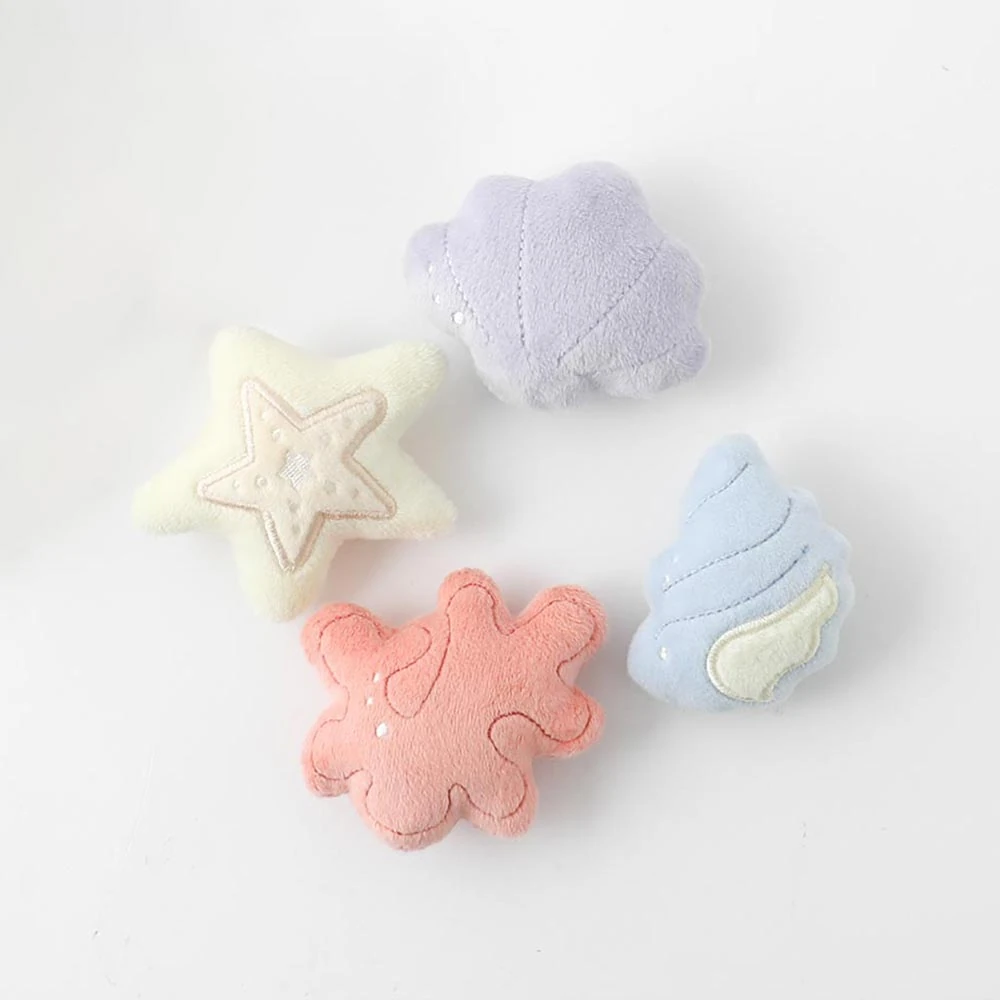 product_image_1763712595.webp 貝殻の仲間たちノーズワークおもちゃ+巾着袋付き - Image 1