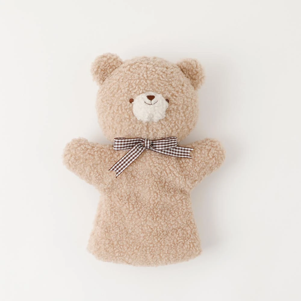 product_image_1763713896.webp くまさんハンドパペット - Image 1