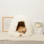 ファードーム型セミクローズドファーペットハウス クッション付 - Image 4