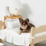 フリル組み立てウッドベッド - Image 6