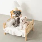 フリル組み立てウッドベッド - Image 7