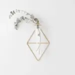 ダイヤ型ウォールフラワーベース フック付 - Image 3