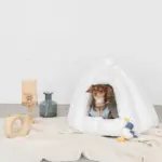 ドーム型セミクローズドペットハウス クッション付 - Image 6