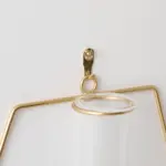 ヘキサゴン型ウォールフラワーベース フック付 - Image 4