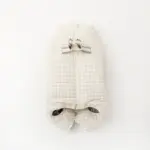 遠赤外線ギンガムチェックロンパースハーネス