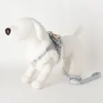 ツイードチェックファーハーネス+リードSET【名入れ刺繍対応】 - Image 10