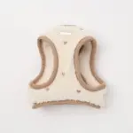 ボアハート刺繍ハーネス＋リードSET【名入れ刺繍対応】