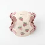冷感いちご柄ハーネス+リードSET【名入れ刺繍対応】