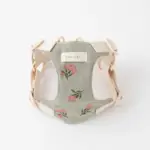 冷感フラワー刺繍ハーネス+リードSET【名入れ刺繍対応】 - Image 3