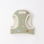 恐竜柄刺繍ハーネス+リードSET【名入れ刺繍対応】 - Image 3