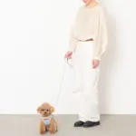 ナチュラルフラワーハーネス＋リードSET【名入れ刺繍対応】 - Image 8