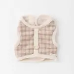 チェック×ファーハーネス