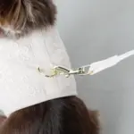 刺繍レースハーネス＋リードSET【名入れ刺繍対応】 - Image 9