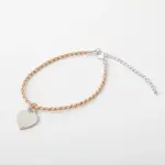 レザークラフトハートネックレス - Image 2