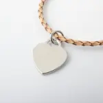 レザークラフトハートネックレス - Image 8